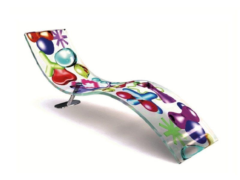 KX-IKONS 3D Chaise Longue-Lounger-Daybed by Karim Rashid (2005) from AITALI (Copyright: © Karim Rashid, AITALI)