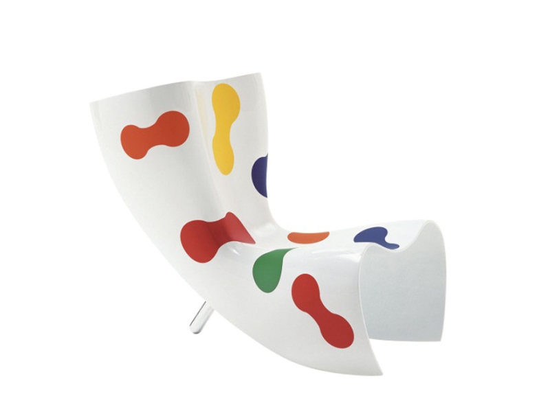 FELT LIMITED EDITION Chair-Chaise Longue-Lounger by Marc Newson (Limited Edition, 99 Pieces, 2005) from CAPPELLINI (Copyright©: Marc Newson, CAPPELLINI)
