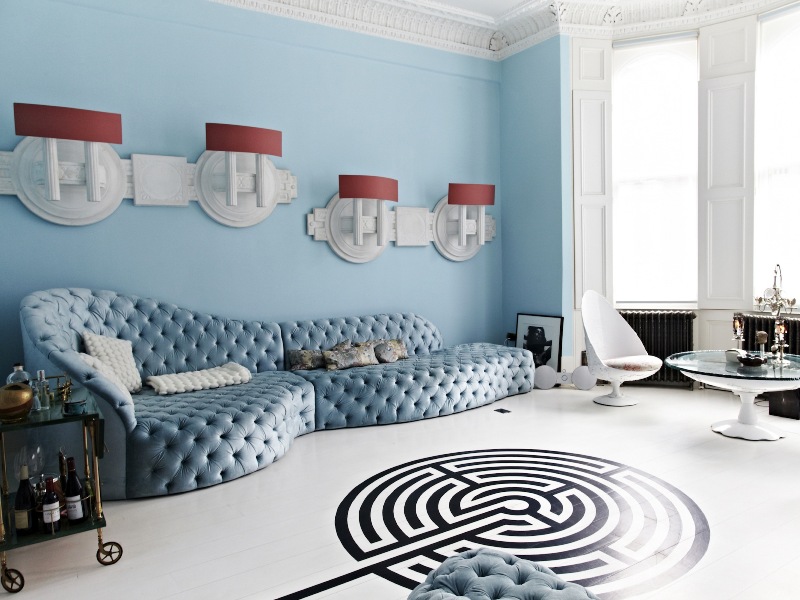 The London Flat of Interior Designer Danielle Moudaber (photo by Shootfactory)